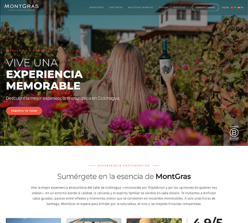 Proyecto web hecho por Rocket Media