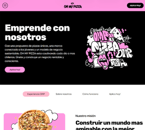 Proyecto web hecho por Rocket Media