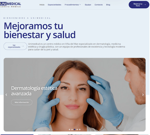 Proyecto web hecho por Rocket Media
