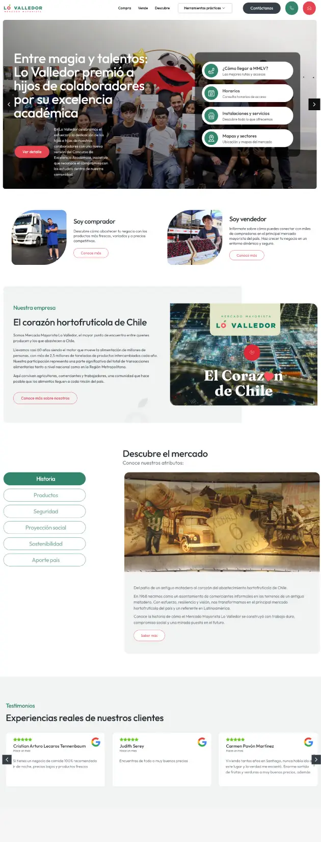 Sitio Mercado Lo Valledor