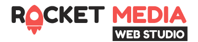 Rocket media Logo web negro